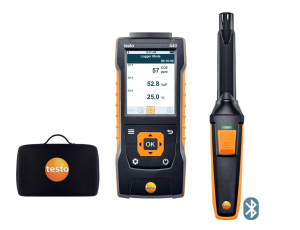 Miernik wielofunkcyjny Testo 440 z sondą Bluetooth do pomiaru CO₂, wilgotności i temperatury